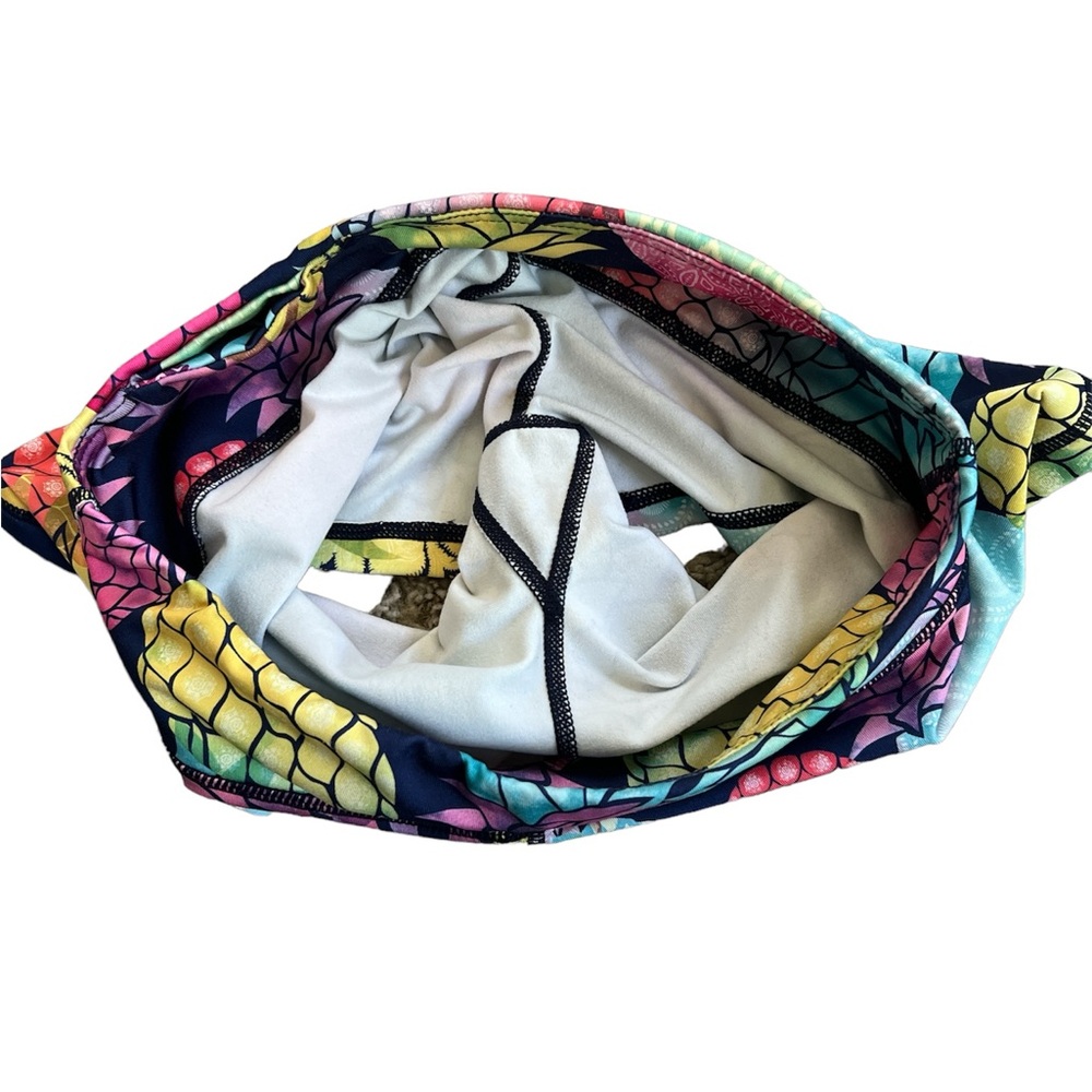 Pineapple 3 Inch Volleyball Crossfit Yoga Running Shorts Size: Medium - Picture 8 of 10
